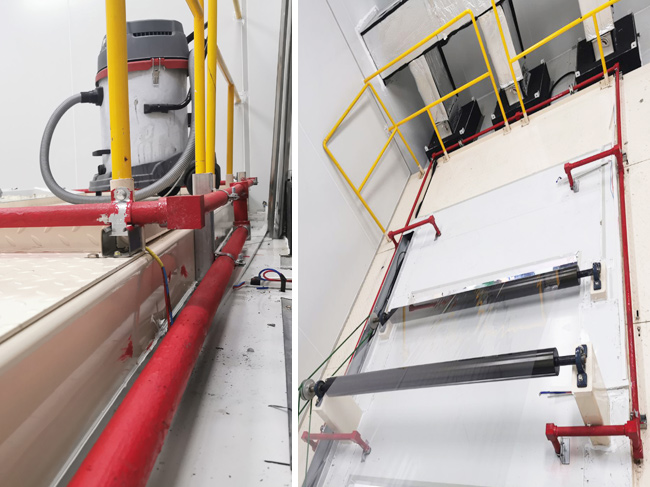 涂布機滅火系統(tǒng)管道施工