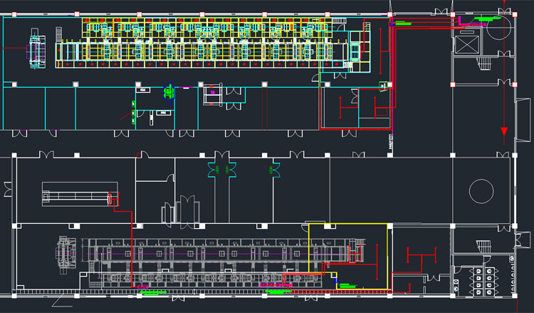 涂布機氣體滅火系統(tǒng)圖紙
