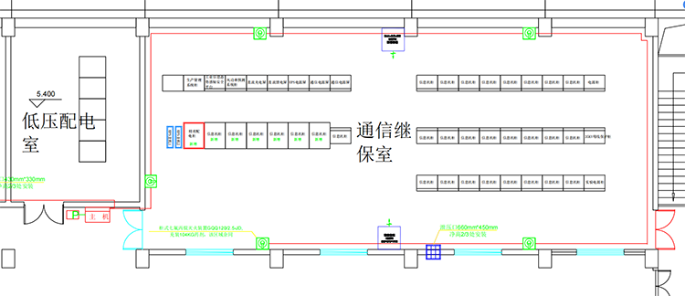 機房七氟丙烷滅火系統(tǒng)圖紙